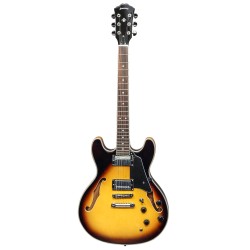 Haineswood Artist Series HSH-JZ-VS Electric Guitar (Violin Burst)